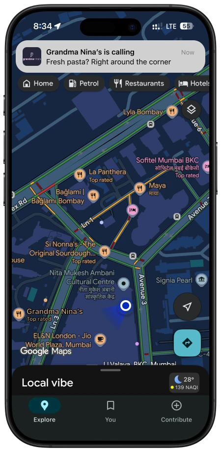 Location-based notification